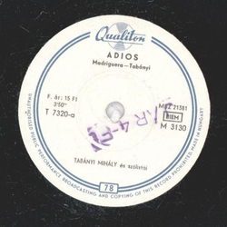 Tabnyi Mihly - Adios / The Gipsy Band 