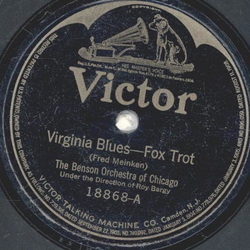 The Benson Orchestra Of Chicago - Virginia Blues /...