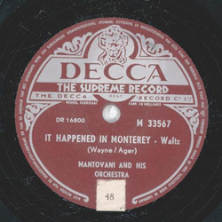 Mantovani - Dear Love, My Love / It Happens in Monterey 