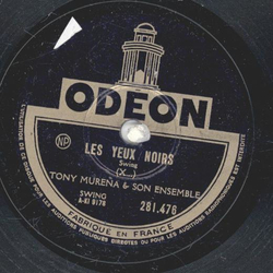 Tony Murena  - Les yeux noirs / Rythme et Swing