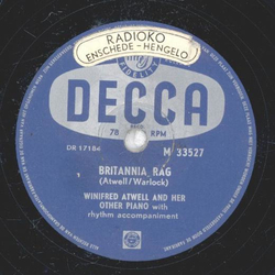 Winifred Atwell And Her Other Piano - Britannia Rag / Dixie Boogie