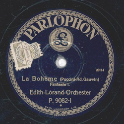 Edith-Lorand-Orchester - La Bohme 