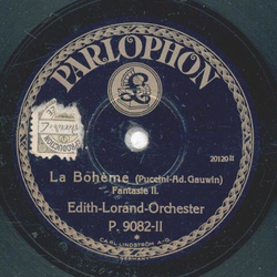 Edith-Lorand-Orchester - La Bohme 