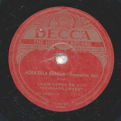 Lajos Veres - Hora dela Brailla / Sirba Pampierilor