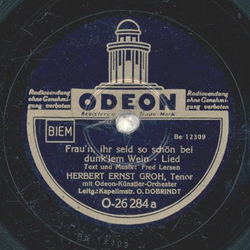 Herbert Ernst Groh - Fraun, ihr seid so schn bei...