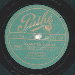 Aim Barelli - Saint German Des Pres / Avant De Taimer