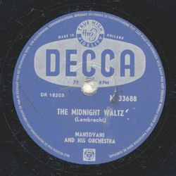 Mantovani - The Skaters Waltz / The Midnight Waltz