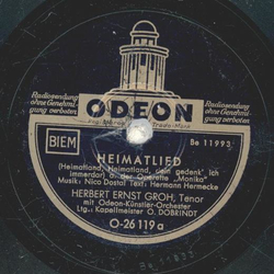 Herbert Ernst Groh - Heimatlied / Mein Leben ist mein Lied