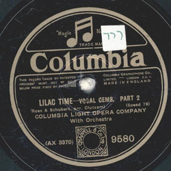 Columbia Light Opera Company - Lilac Time 1. Teil / 2. Teil