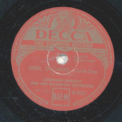 Josephine Bradley and her Ballroom Orchestra - April...