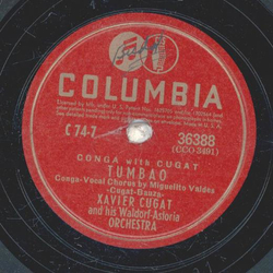 Xavier Cugat und sein Waldorf-Astoria Orchester -Tumbao /...