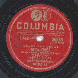 Xavier Cugat und sein Waldorf-Astoria Orchester -Tumbao / Gypsy Conga