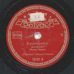 Polydor Blasorchester - Der alte Peter / Bummelpetrus