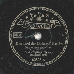 Franz Völker - Das Land des Lächelns