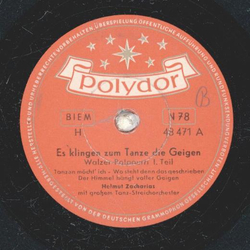 Helmut Zacharias - Es klingen zum Tanze die Geigen Teil I...