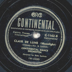 Don Baker, Sula Levitch - Till The End Of Time / - Clair de Lune