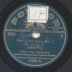 Paul van Kempen - Peer Gynt Suite No. 1