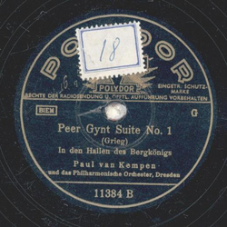 Paul van Kempen - Peer Gynt Suite No. 1
