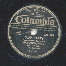 Max Jaffa - China-Boogie / Slap Happy 