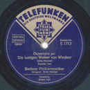 Berliner Philharmonischen Orchester - Ouverture zu: Die...