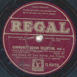 The Band of the Royal Air Force - Community Songs Selection Part III und IV