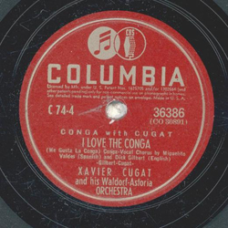 Xavier Cugat und sein Waldorf-Astoria Orchester - Kee-kee-ree-kee-kee / I Love The Conga