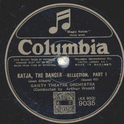 Gaiety Theatre - Katja, the Dancer 