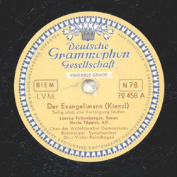 Herta Tpper - Der Evangelimann (Kienzl)