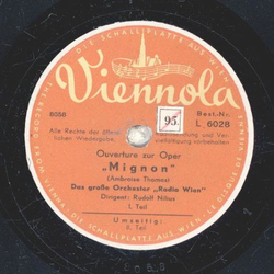 Das groe Orchester Radio Wien; Rudolf Nillius -...