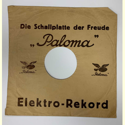 Original Paloma Cover fr 25er Schellackplatten A2 C