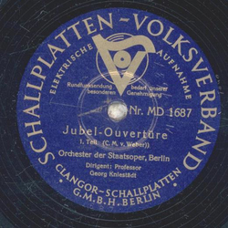 Orchester der Staatsoper, Berlin: Georg Kniestdt -...