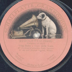 Titta Ruffo -  Rigoletto / unbespielt (Blank)