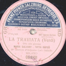 Maria Galvany, Titta Ruffo - La Traviata / unbespielt