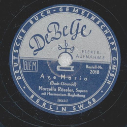 Marcella Rseler - Ave Maria / Karl Lken - Der Lenz