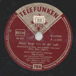 Sylvia Dahl und die Peheiros - Heut liegt was in der Luft...