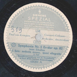 Paul van Kempen - Symphonie Nr. 5 Es-dur op. 82 (Seite 5...
