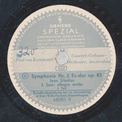 Paul van Kempen - Symphonie Nr. 5 Es-dur op. 82 (Seite 5 und 6)