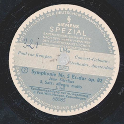 Paul van Kempen - Symphonie Nr. 5 Es-dur op. 82 /...