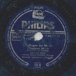 Sigmund Roth - Die Augen der Mutter / Heute soll fr...