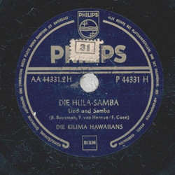 Die Kilima Hawaiians - Holden Rappen, Old Jim / Die Hula Samba