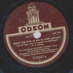 Richard Tauber - Behüt dich Gott, es wär so schön gewesen...