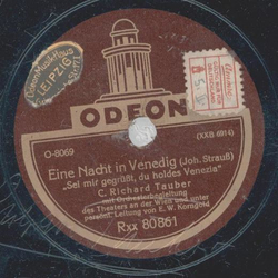 C. Richard Tauber - Eine Nacht in Venedig ( Sei mir...