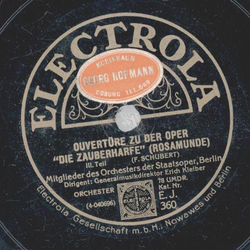 Mitglieder des Orchesters der Staatsoper, Berlin -...