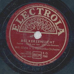 Will Glahe und sein Harmonika Orchester - Bei Kerzenlicht...