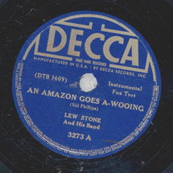 Lew Stone - An Amazon Goes A-Wooing / Dinner and Dance
