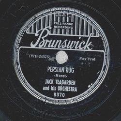 Jack Teagarden - Persian Rug / The Sheik of Araby