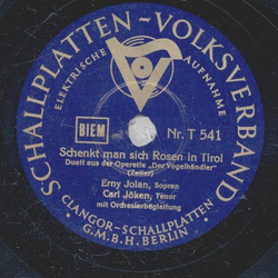 Erny Jolan und Carl Jken - Schenkt man sich Rosen in...