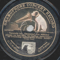 Anna Sutter - Trantella aus  Gasparone vom Millcker /...