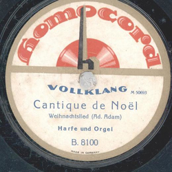 Harfe und Orgel / Violine, Cello und Harfe - Cantique de Noel / Serenade