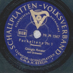 Giorgio Amato mit Orchester , Sinfonie-Orchester -...